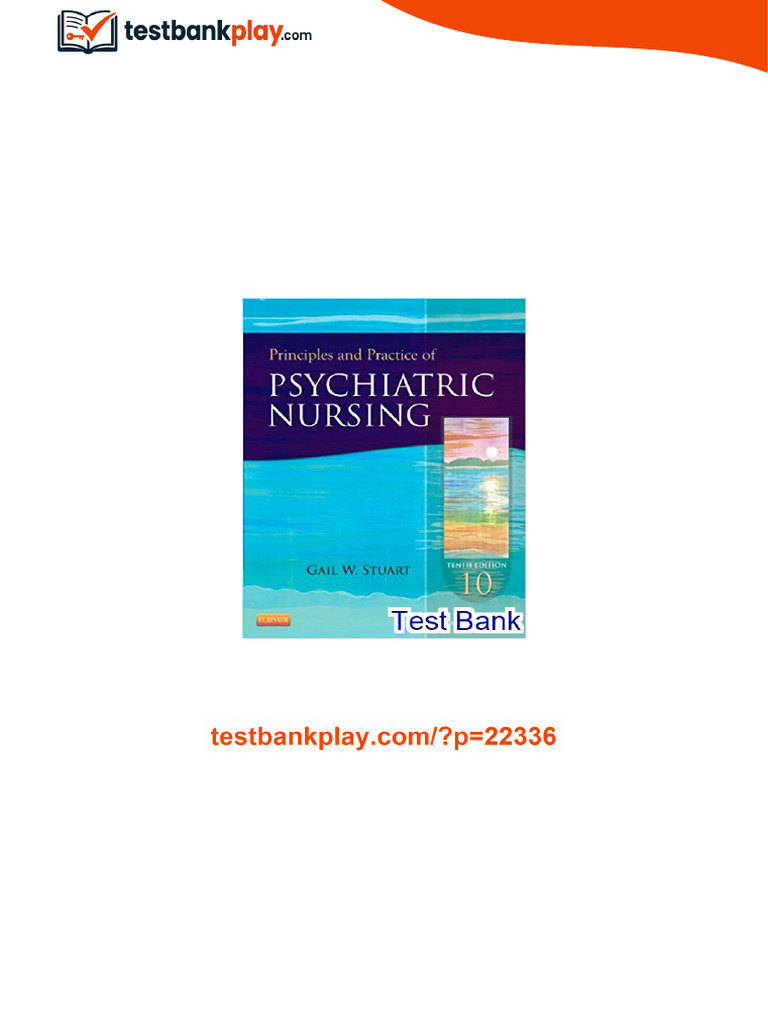 Principles and Practice of Psychiatric Nursing 10th Edition Stuart Test ...
