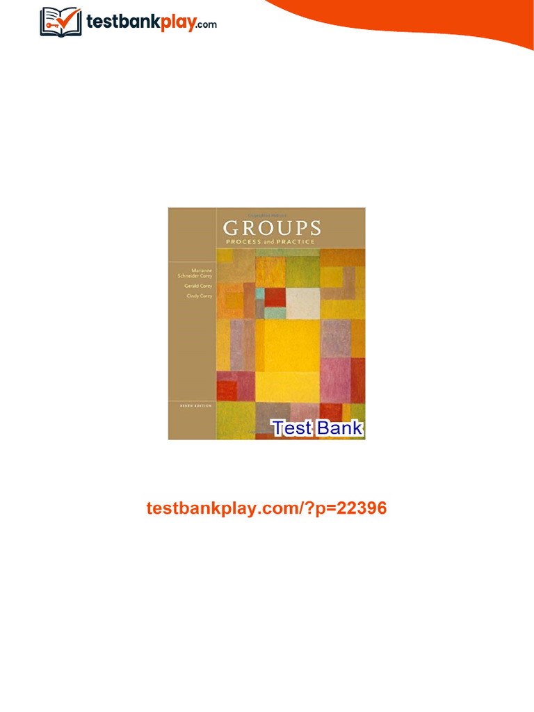 Download Groups Process and Practice 9th edition Corey Test Bank ...