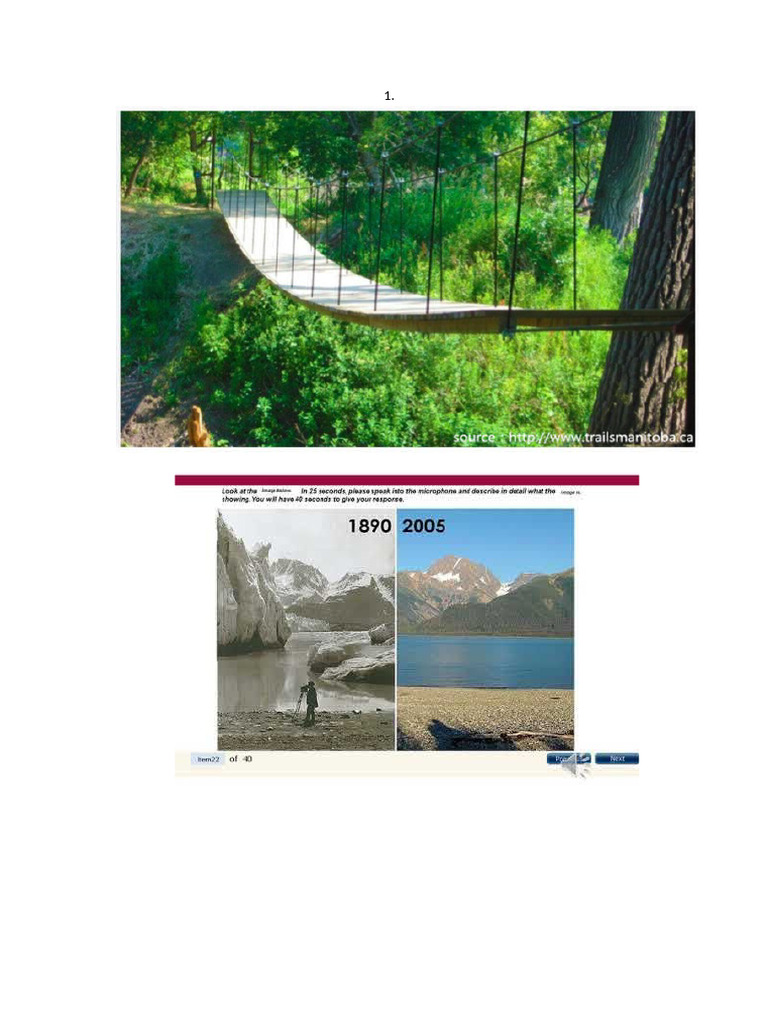 PTE Describe Images - Real World Pics | PDF