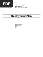 BAU Transition Plan Template | PDF | Creative Commons License | Business