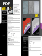 Konstrukt K-201 Acrylic Skimcoat Overview | PDF | Paint | Concrete