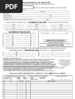 Requerimento de Registro