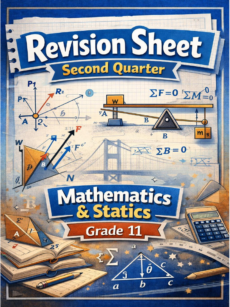 Grade 11 Revision Sheet Solved | PDF | Force | Multiplication