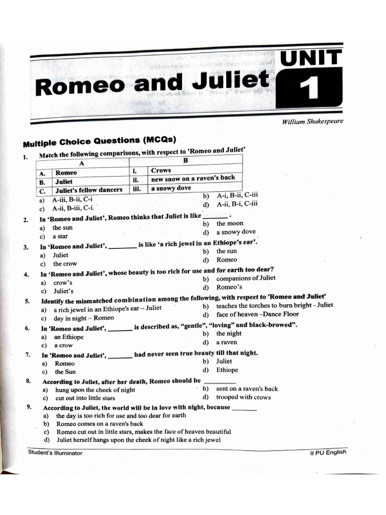 Romeo and Juliet | PDF