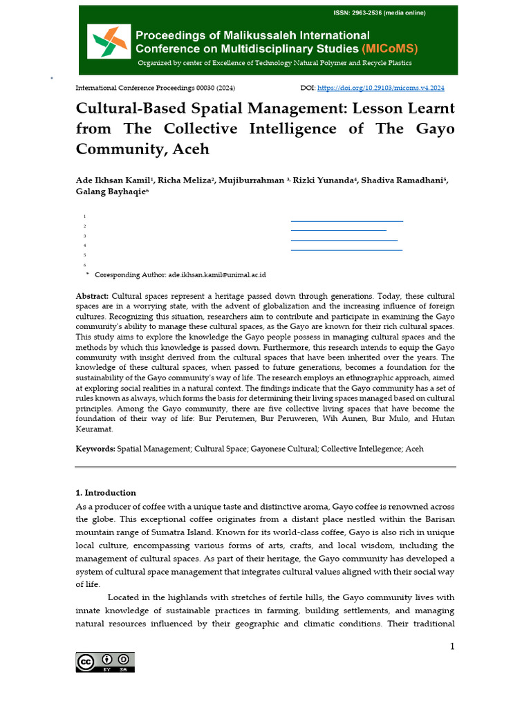 00030+ID+ARTICLE+ +918+ +Cultural Based+Spatial+Management+Lesson ...