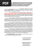 AF Form 133 Oath of Office Addendum | PDF | Officer (Armed Forces ...