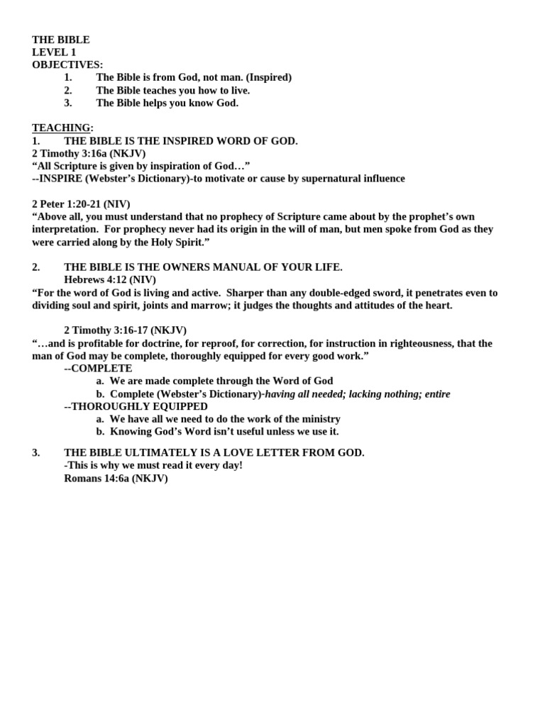 LEVEL 1 | PDF