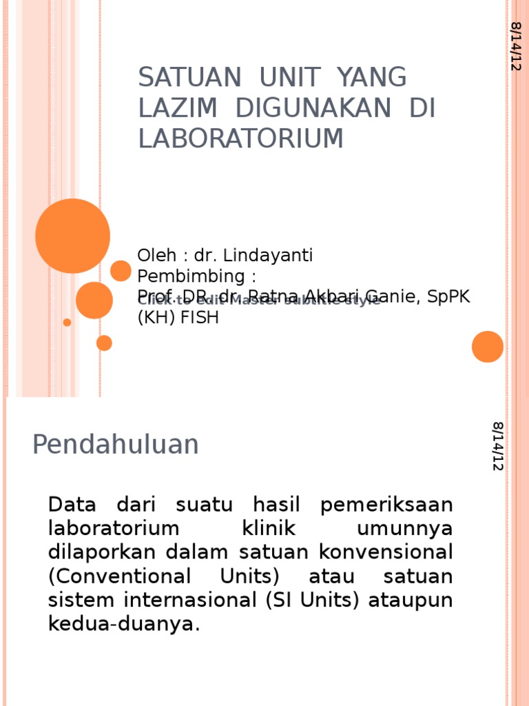 Satuan Unit | PDF | Sains & Matematika