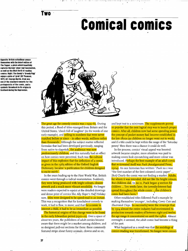 Sabin Comical Comix | PDF | The Beano | Dc Thomson Comics