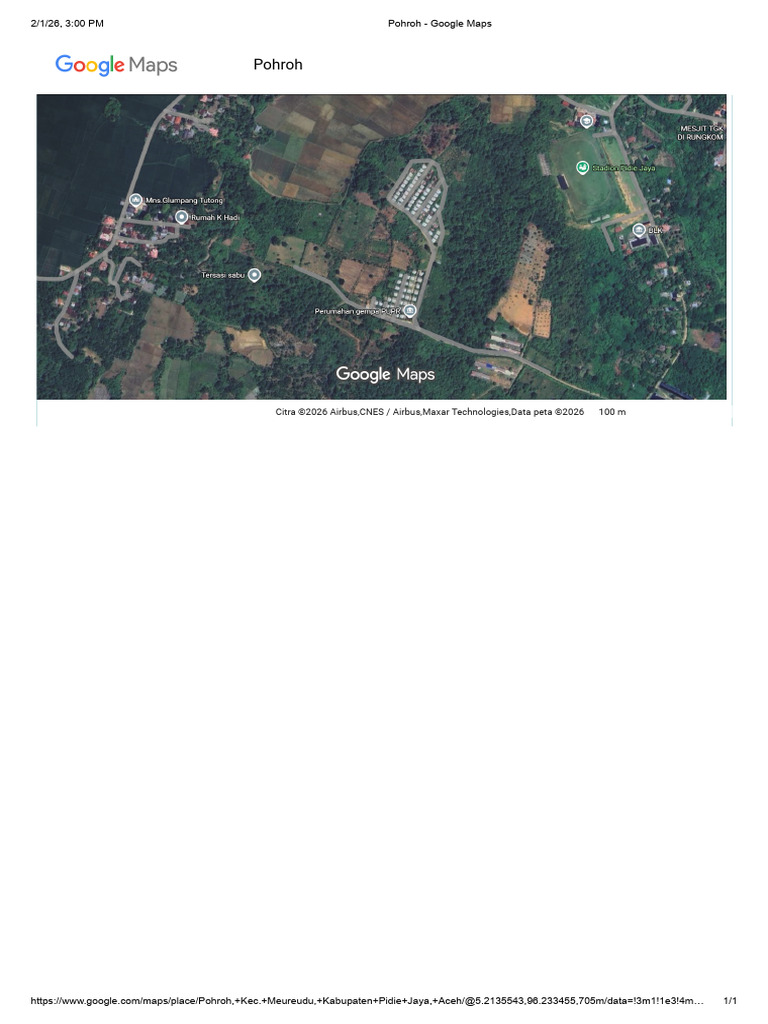 Pohroh - Google Maps | PDF