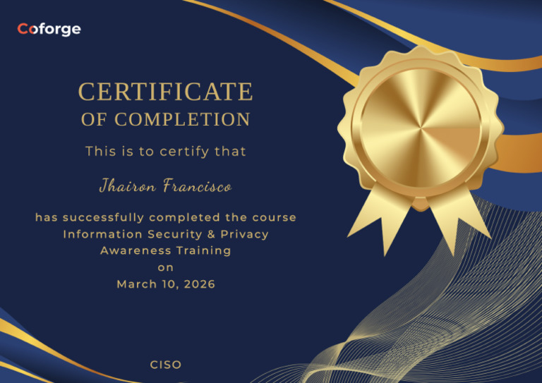Certificate | PDF