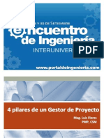 4 Pilares de Un Gestor de Proyecto