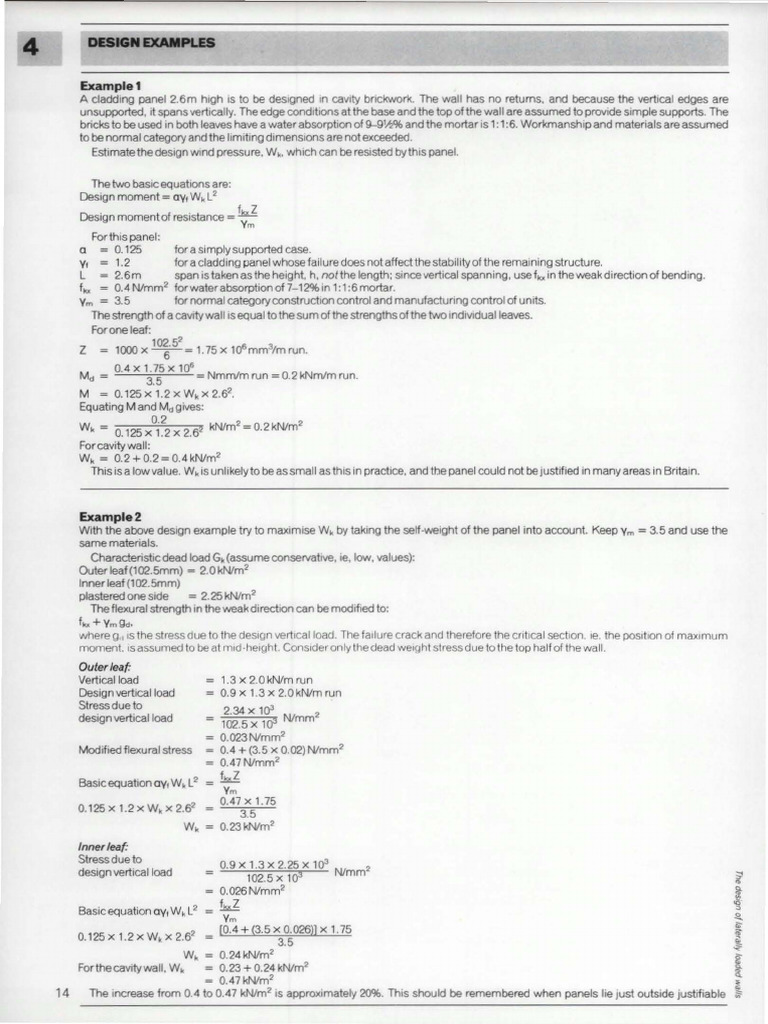 Pages From s Design of Laterally Loaded Walls 5 | PDF