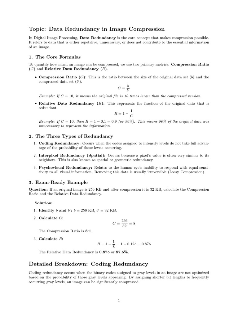 DIP Compression | PDF