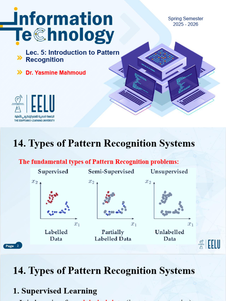 Pattern Recognition Lec 5 | PDF | Pattern Recognition | Computational ...
