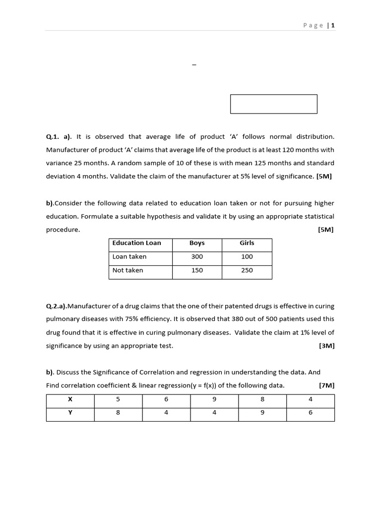 s1 22(Aiml) Ism Ec3r April 2023 | PDF | Statistics | Regression Analysis