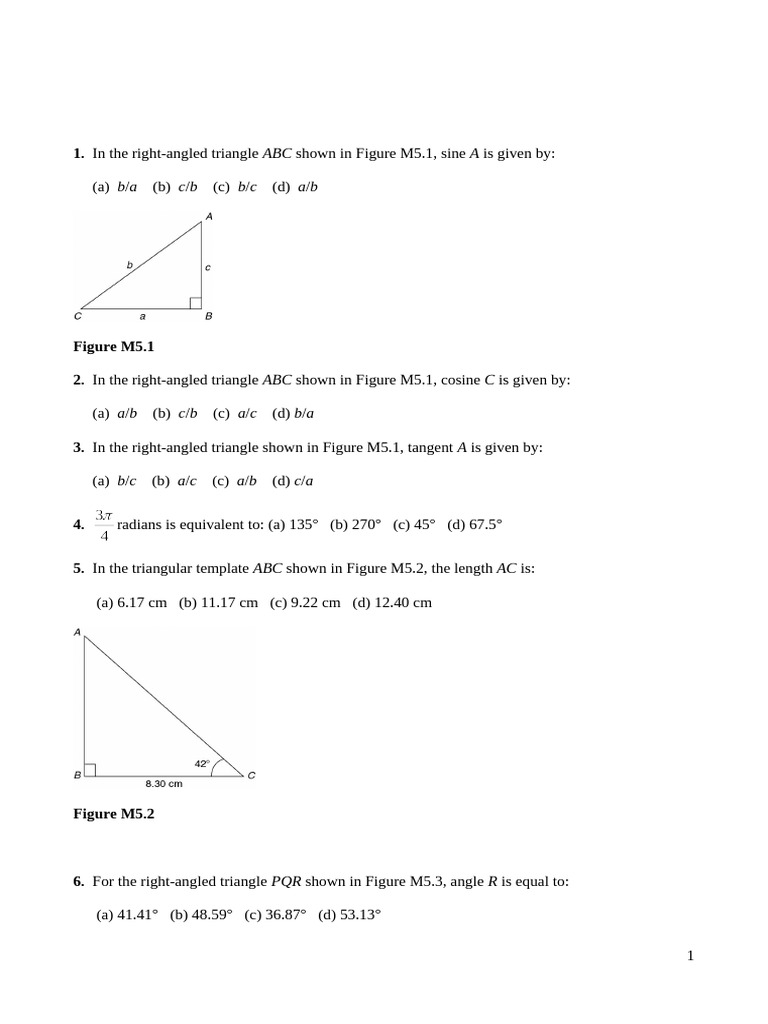 Activity Pre Calc | PDF | Trigonometric Functions | Triangle Geometry