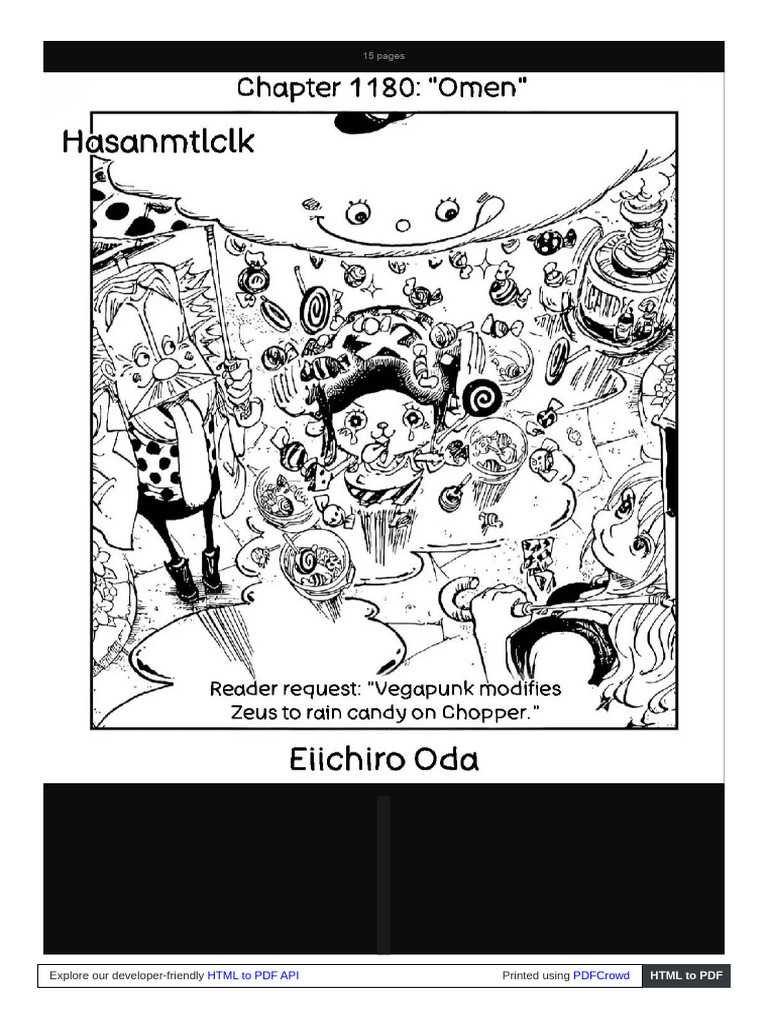 Onepiecemanga Blog One Piece Manga Chapter 1180 | PDF | Software