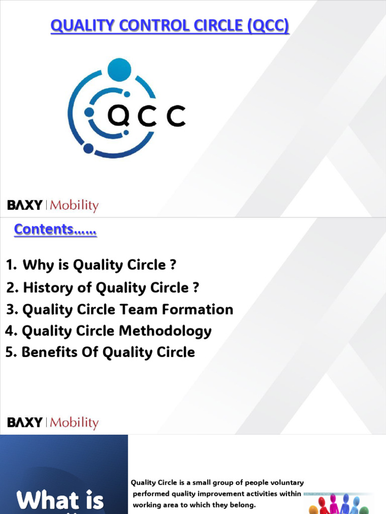 What Is QCC and Its Importance | PDF | Chess Theory