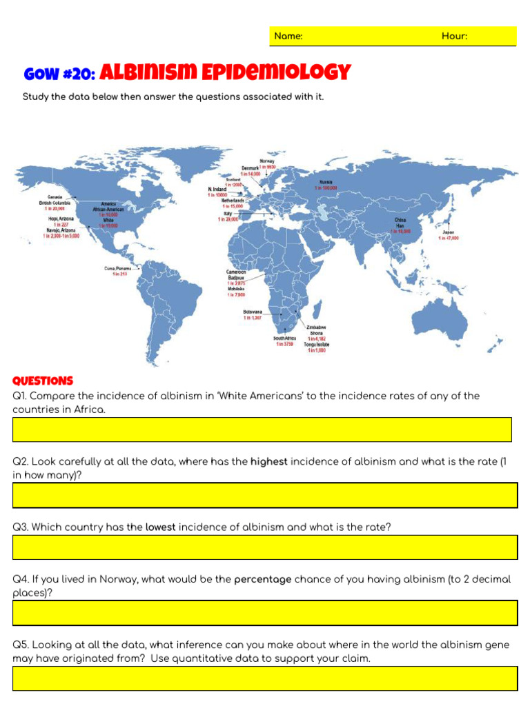 #20_ Albinism Epidemiology RH23-24 | PDF