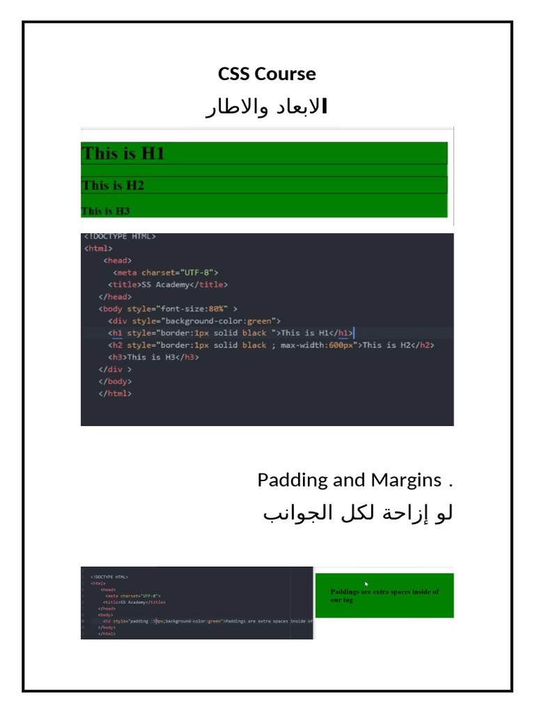 CSS Course | PDF