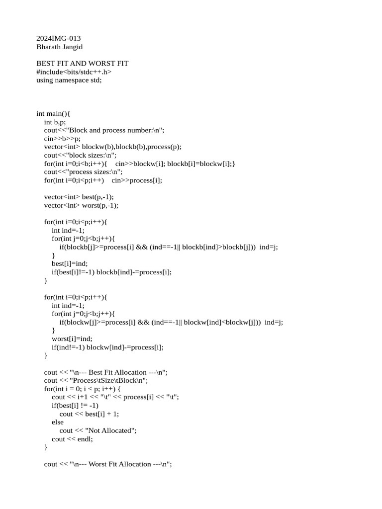 2024IMG-013_A9 | PDF | Computer Programming | C++