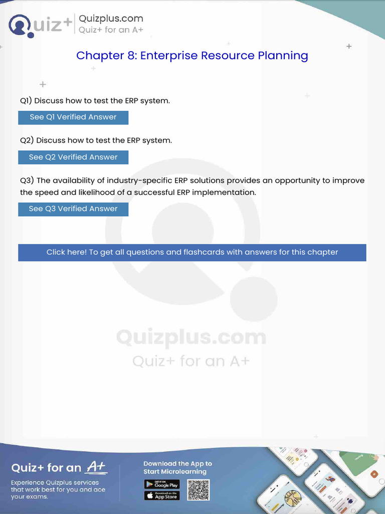 Discuss How to Test the Erp System | PDF | Enterprise Resource Planning ...