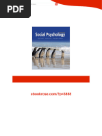 Social Psychology Goals in Interaction 7th Edition by Douglas
