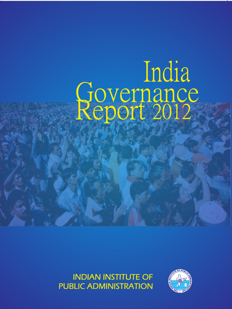 India Governance Report 2012 | PDF | Governance | Economies