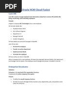 Core HR Overview in Oracle HCM | PDF | Human Resource Management ...