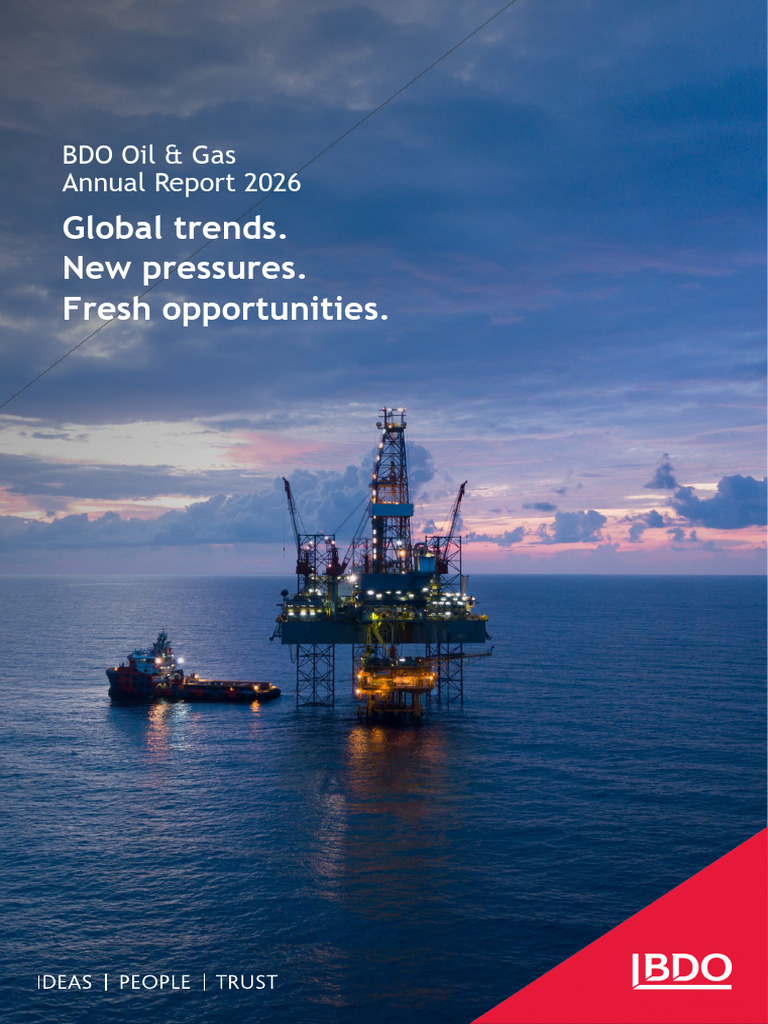 Format BDO Oil and Gas Report 2026 | PDF | Price Of Oil | Petroleum