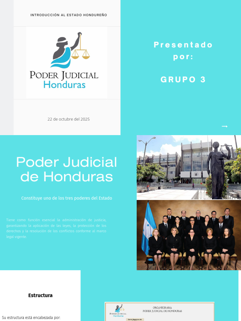 Poder Judicial Vf1 | PDF | Judicaturas | Separación de poderes