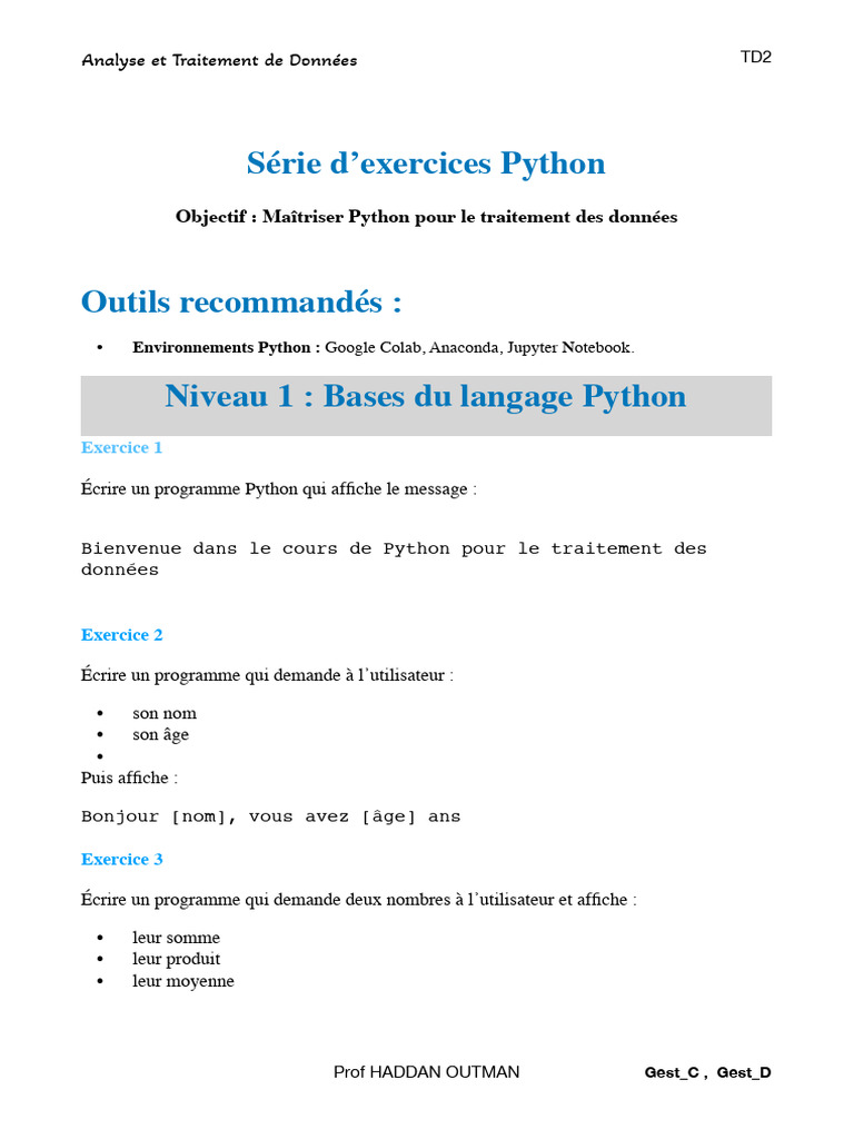 TD2 Copy 4 PDF | PDF