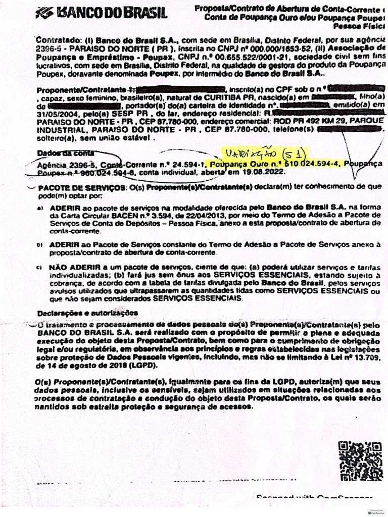 Contrato BB Modelo | PDF