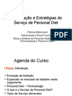 Implementaçao Do Serviço de Personal Diet