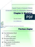 Chapter 2: Modeling: Advanced Topics in Information Retrieval