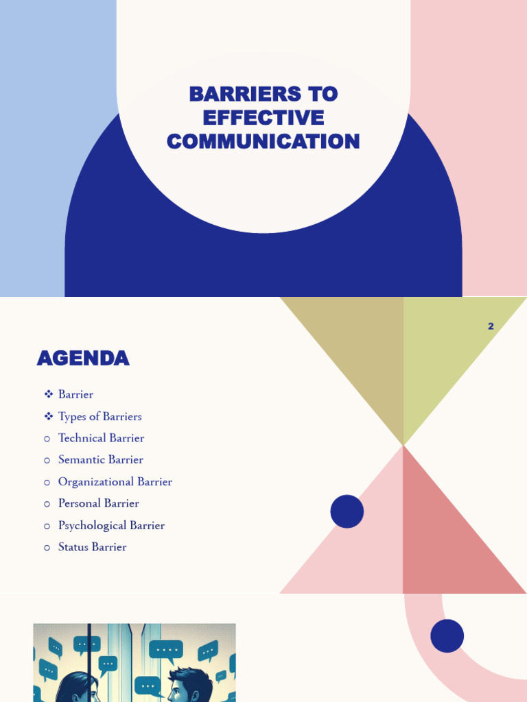 Barriers to Effective Communication | PDF | Human Communication ...