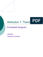 Attribution Theories