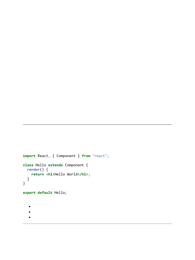 Life Cycle , React Components and Hooks Notes | PDF | Computer Science ...