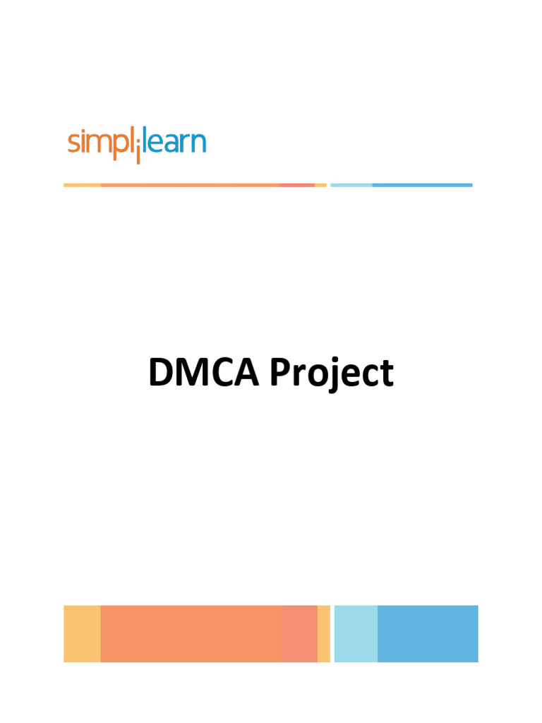 DMCA Project | PDF