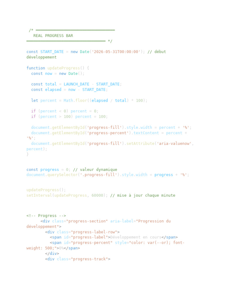 Real Progress Bar | PDF