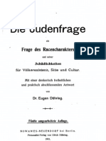Duehring, Eugen - Die Judenfrage Als Frage Des Racencharakters (1901, 165 S., Scan)
