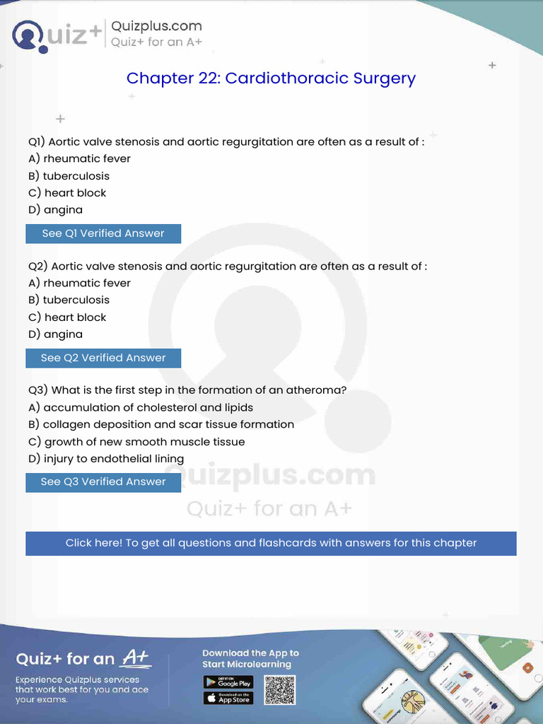 Aortic Valve Stenosis and Aortic Regurgitation Are Often as a Result Of ...