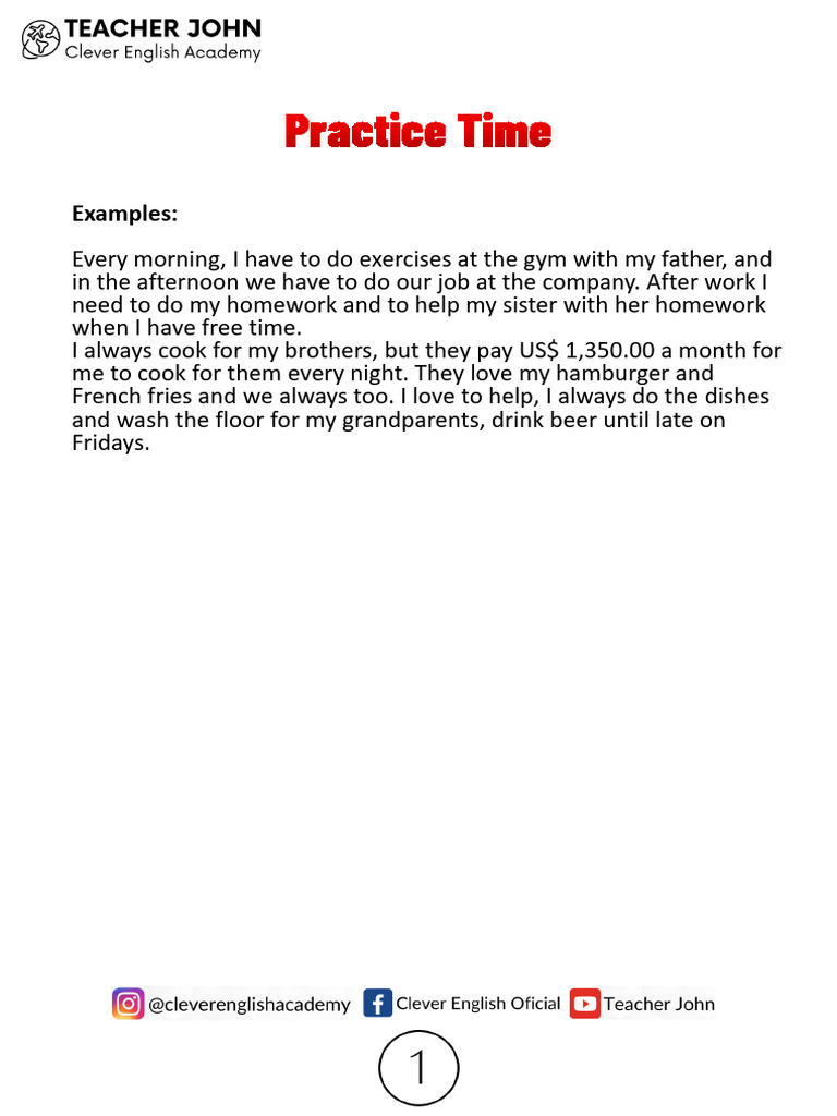 Practice Time - 21 | PDF