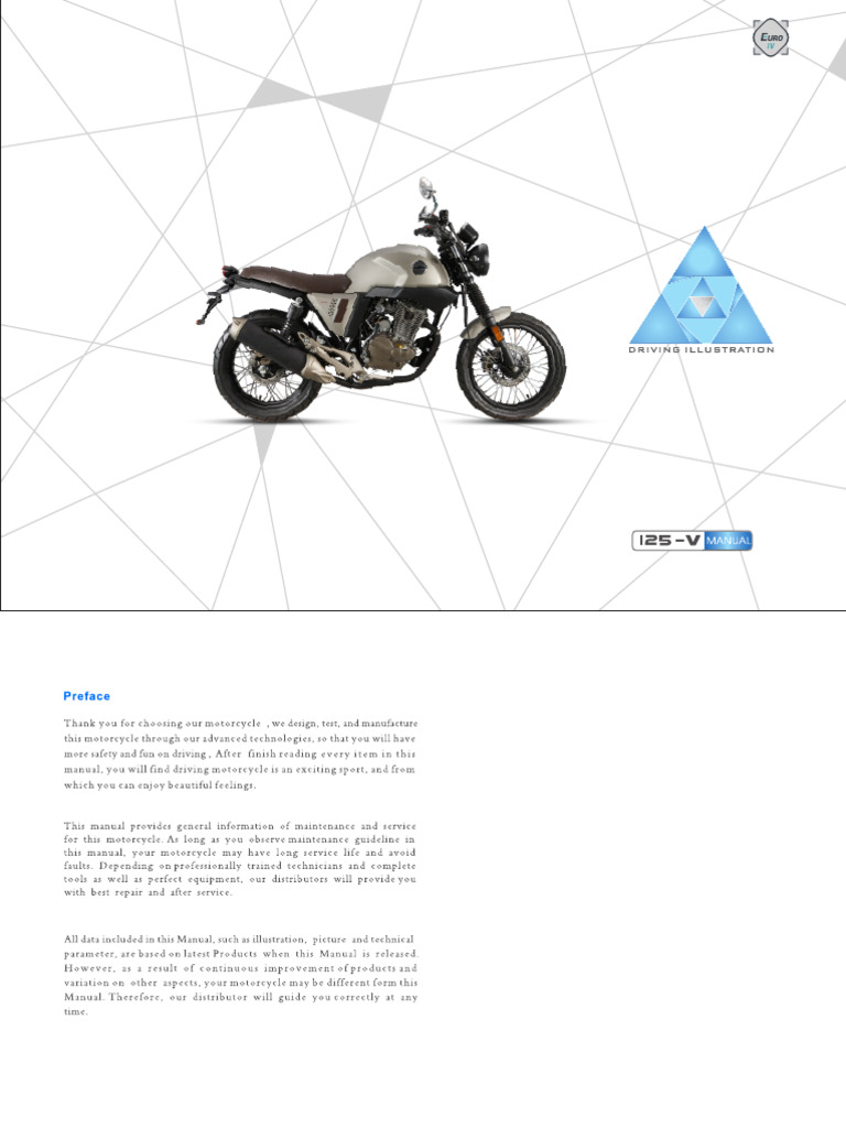 Rocketman 125i Euro 4 User's Manual | PDF