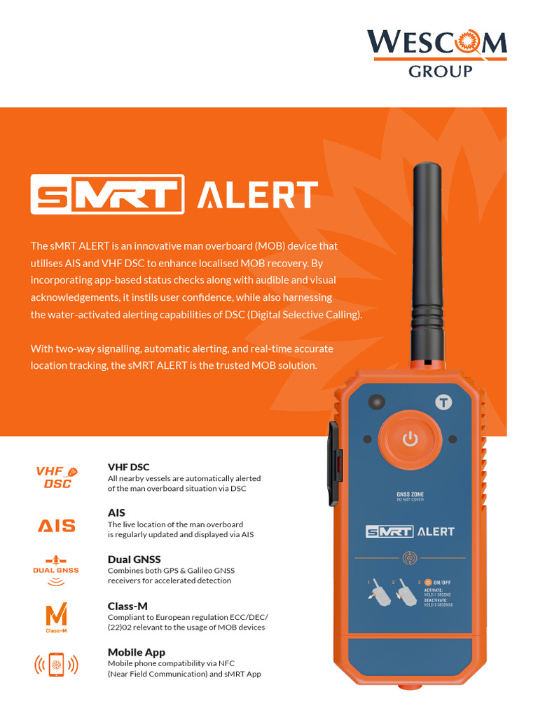 SMRT ALERT Product Brochure | PDF | Electronics | Wireless