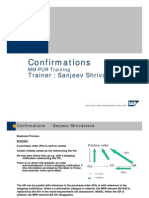 SAP PO Confirmations