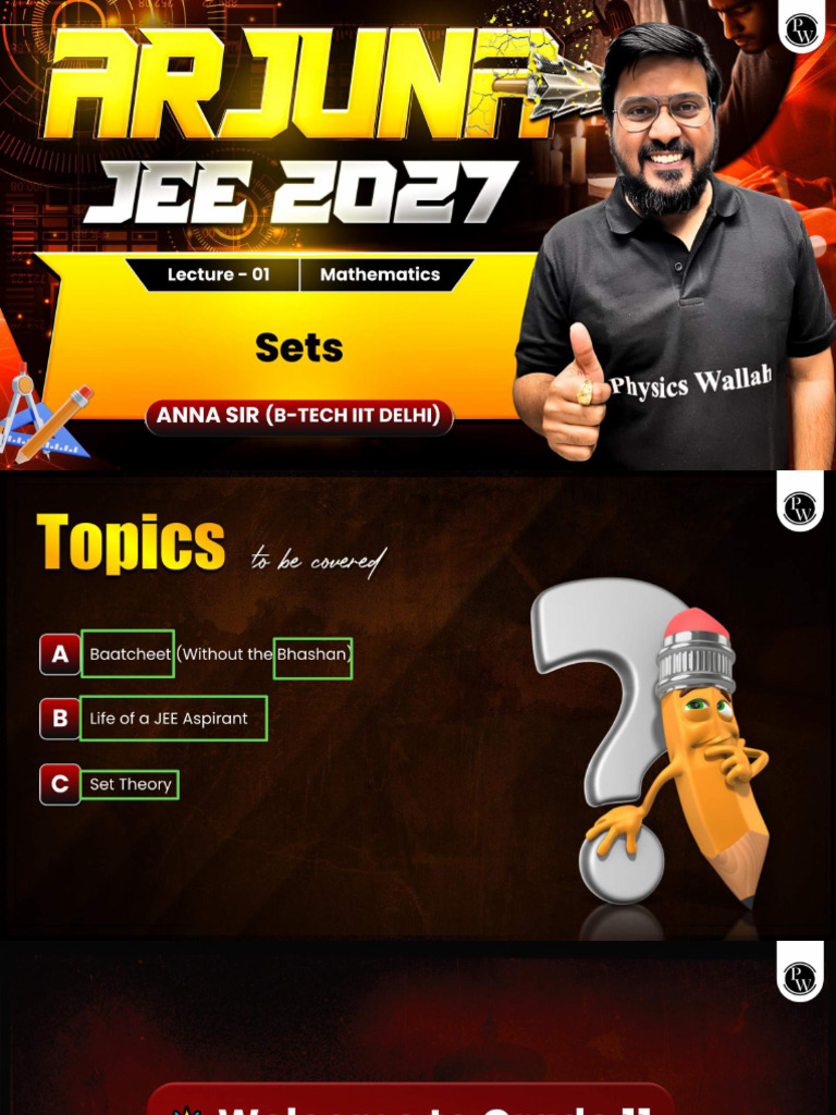 Sets 01 Class Notes | PDF
