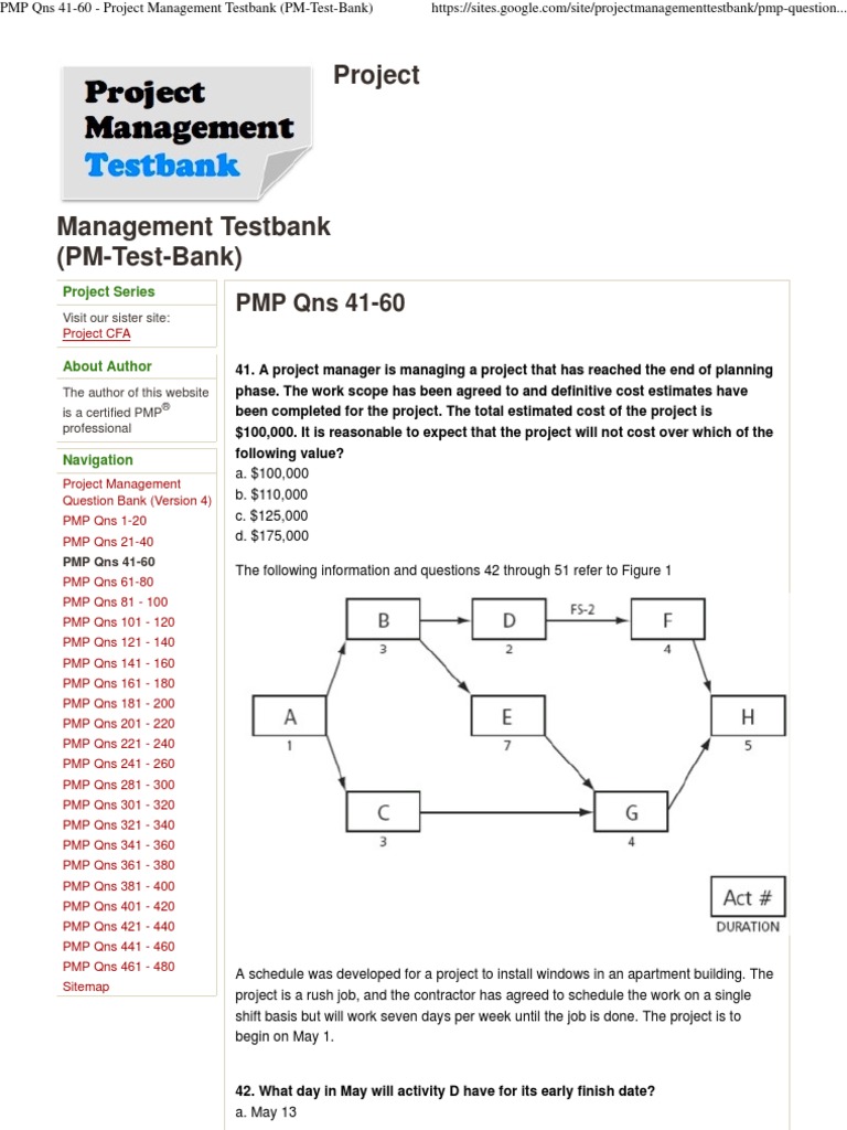 Pmp Qns 41 60