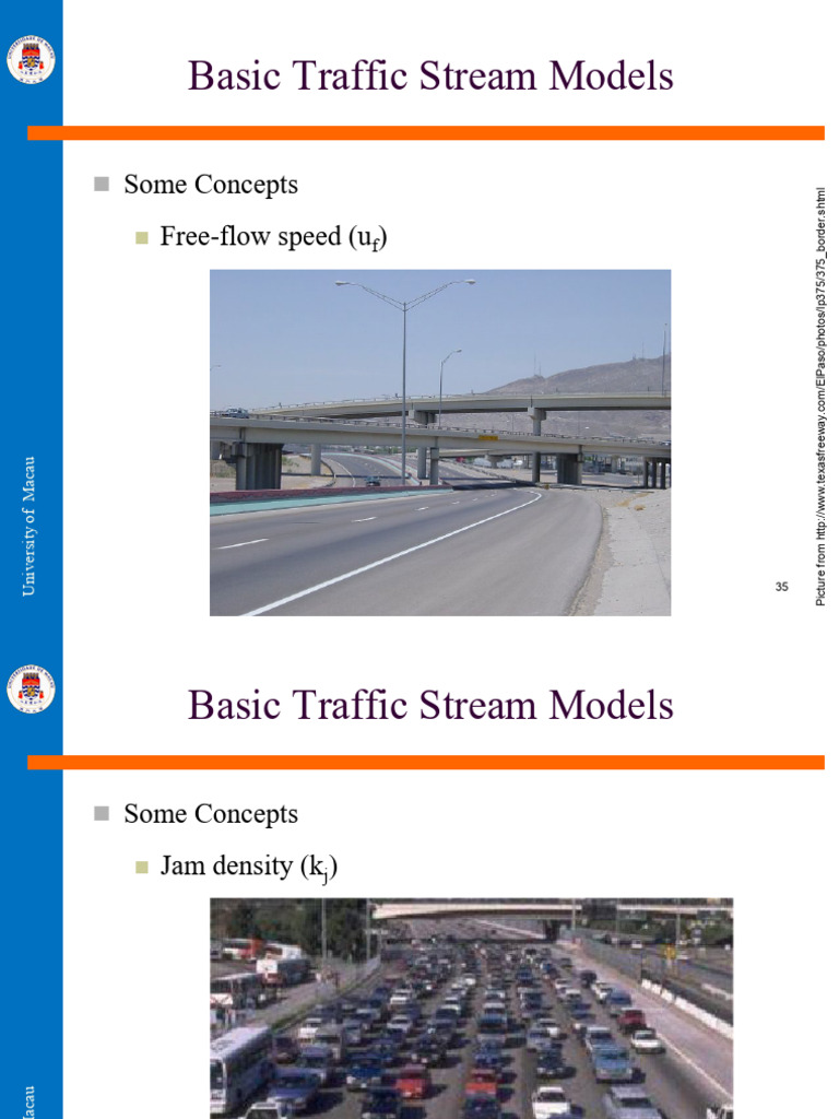 Traffic Flow Theory Part 2 | PDF | Transportation Engineering | Road Safety